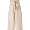 Tied Cutout Tube Wide Leg Jumpsuit